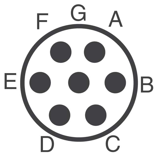 MS3102R16S-1P Amphenol Industrial Operations  Conjuntos de conectores circulares